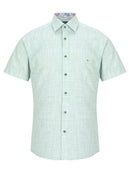 Casual Short Sleeve Shirt - Lovat