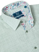 Casual Short Sleeve Shirt - Lovat