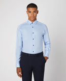 SEVILLE/PARKER L/S SHIRT - Light Blue Grey