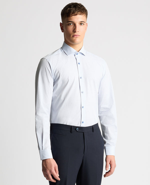 Tapered/F Frank Shirt - Light Blue