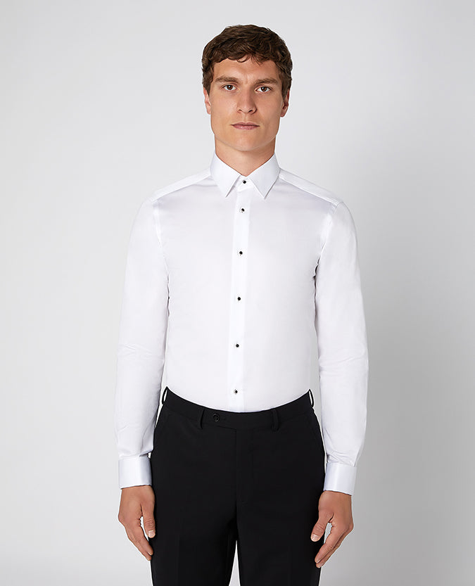 Rome Slim Shirt - White