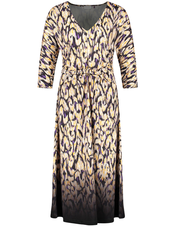 New Dimension Dress - Ecru/lilac/pink