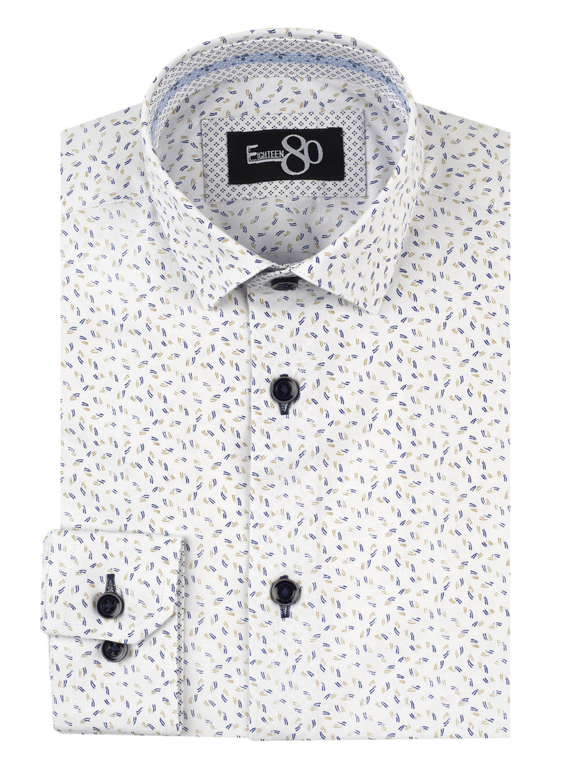 Henley Ben Shirt - White