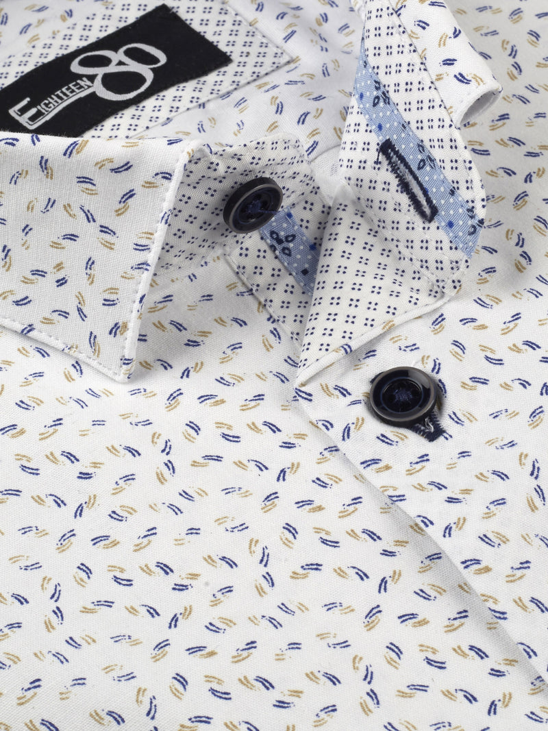 Henley Ben Shirt - White