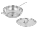 Culinary FivePly Uncoated Wok with Lid - 28CM