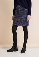 Maja Bouclè Dessin Skirt - Deep Blue