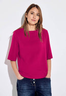 Modal Short Sleeve Sweatshirt - Pink Sorbet