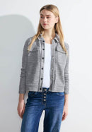 Boucle Jacket - Casual Denim Blue