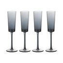 4 Piece Champagne Flute Set