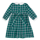 Molly Dress - Green/navy