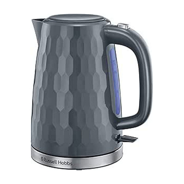 Honeycomb Electric Kettle - Grey