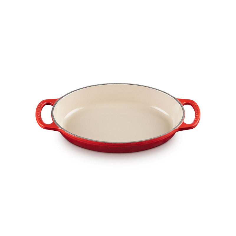 Signature 24cm Oval Gratin Dish - Cerise