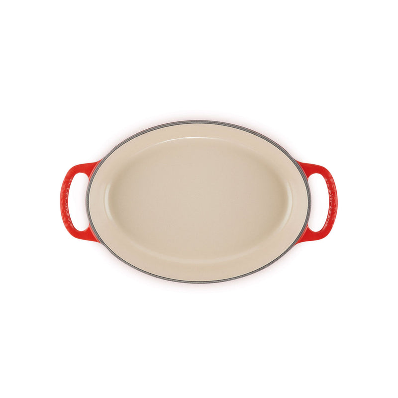 Signature 24cm Oval Gratin Dish - Cerise