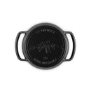 Cast Iron Outdoor Collection Round Skillet 25cm Matte Black  