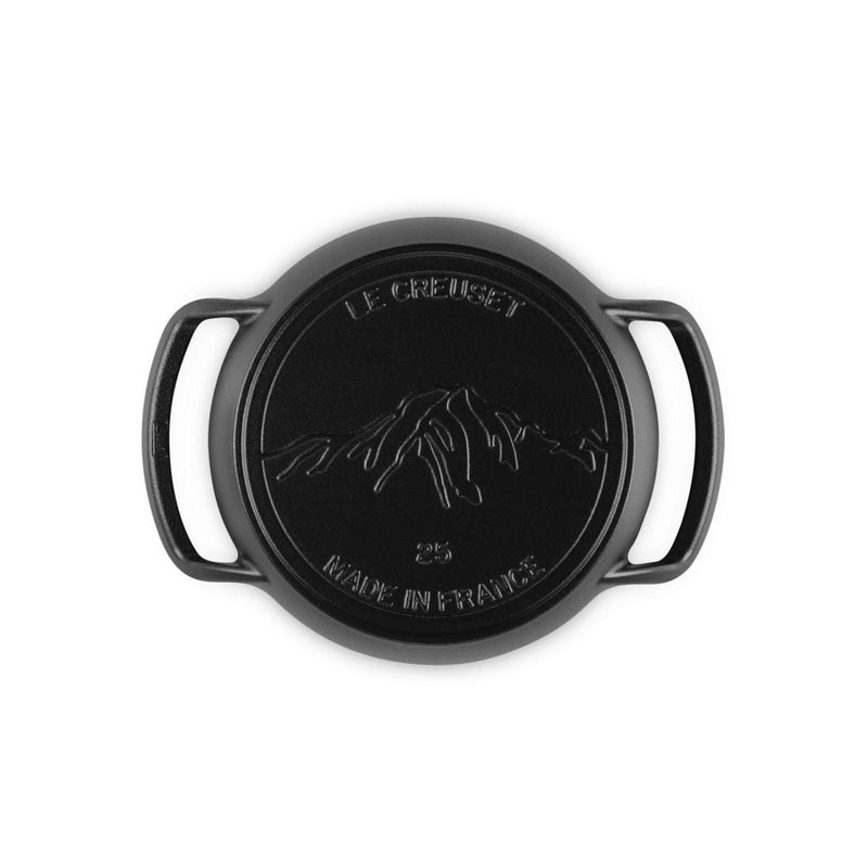 Cast Iron Outdoor Collection Round Skillet 25cm Matte Black  