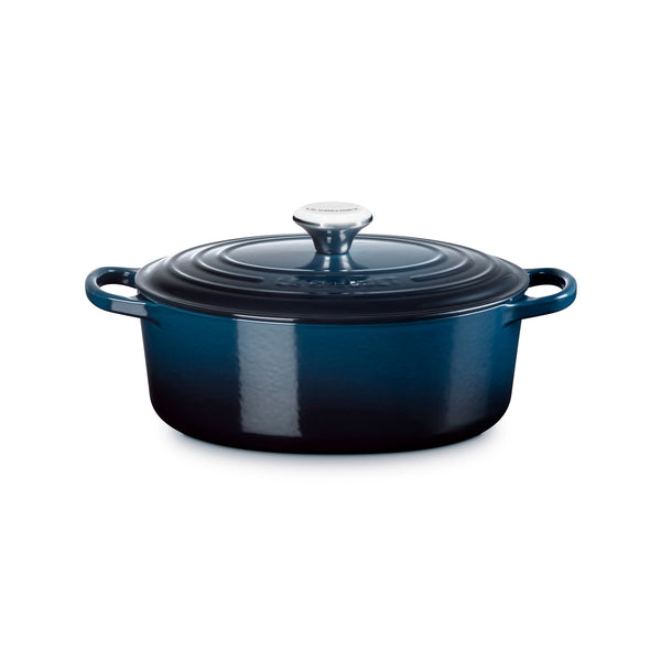 Signature Cast Iron Oval Casserole 27CM - Nuit