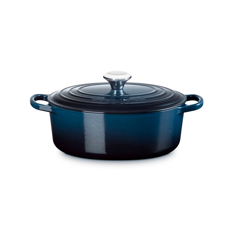 Signature Cast Iron Oval Casserole 27CM - Nuit