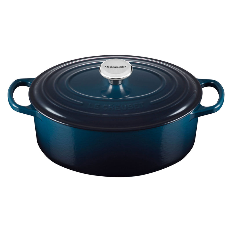 Signature Cast Iron Oval Casserole 29CM - Nuit