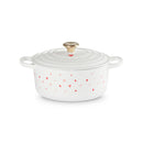 Signature Cast Iron Round Casserole 22cm - Hearts