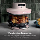 CRISPi PRO 7-in-1 Glass Air Fryer – Rose Quartz