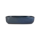 Reactive Blue Rectangle Dish