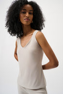 Classic V Neck Cami - Moonstone