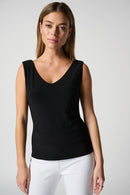 Classic V-Neck Cami - Black