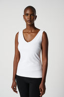 Classic V-Neck Cami - Vanilla