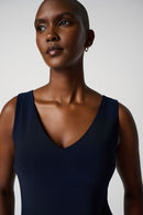 Classic V-Neck Cami - Midnight Blue