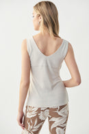Classic V-Neck Cami - Moonstone