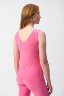 Classic V-Neck Cami - Bubblegum