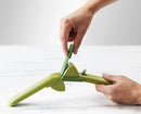 CleanForce Garlic Press - Green