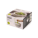 Spindola In-Sink Salad-spinning Colander - White/Green