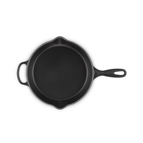 Cast Iron Deep Skillet 26cm - Satin Black