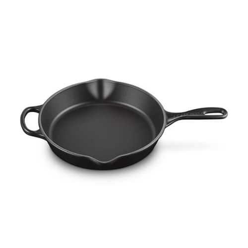 Cast Iron Deep Skillet 26cm - Satin Black