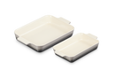 Set of 2 Rectangular Dishes 25 & 32cm - Flint