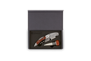 Wooden Waiter's Corkscrew and Stopper Set