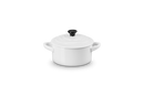Petite Round Casserole - White