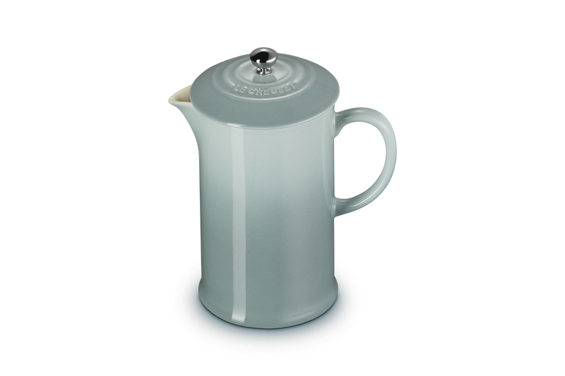 Cafetiere with Metal Press - Sea Salt