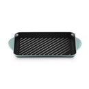 32cm Cast Iron Rectangular Grill - Sea Salt