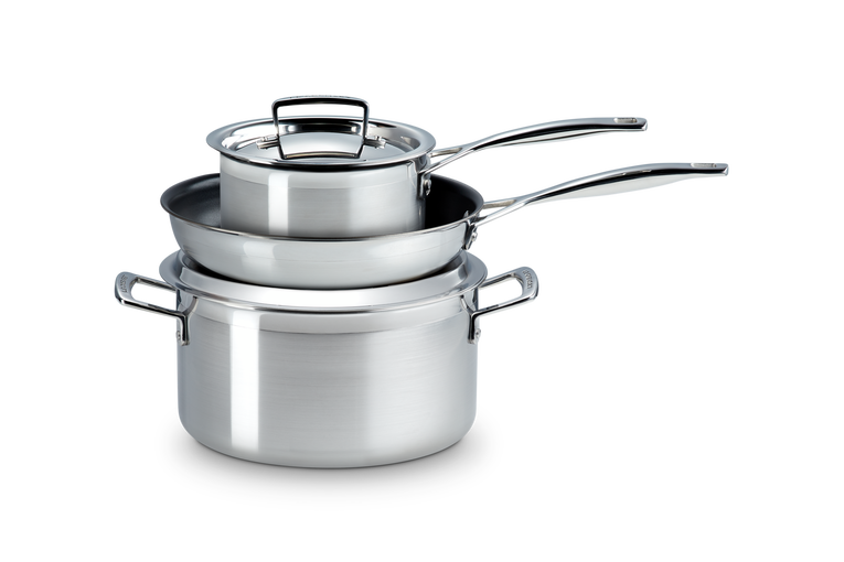 3-Ply 3 Piece Cookware Set