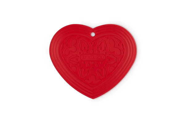 Heart Trivet - Cerise