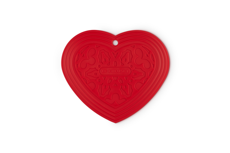 Heart Trivet - Cerise