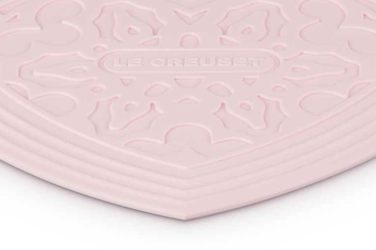 Heart Trivet - Shell Pink