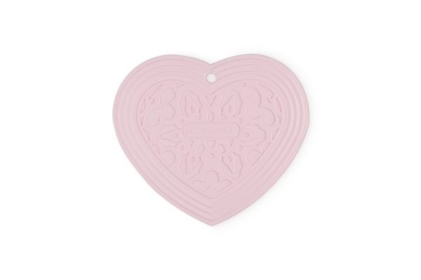 Heart Trivet - Shell Pink