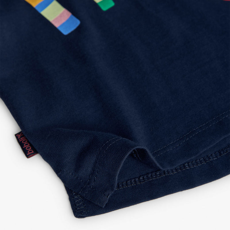 T-Shirt & Trousers Set - Navy