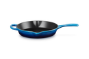 Signature Cast Iron 26cm Deep Skillet - Azure