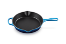 Signature Cast Iron 26cm Deep Skillet - Azure