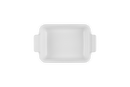 Stoneware Rectangular Dish 26cm - White
