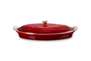 Stoneware Heritage Fish Baker 34CM - Cerise